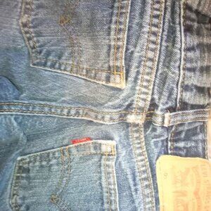 Y2K levi vintage jeans 505 boys xs 4-5 Adjustable straps